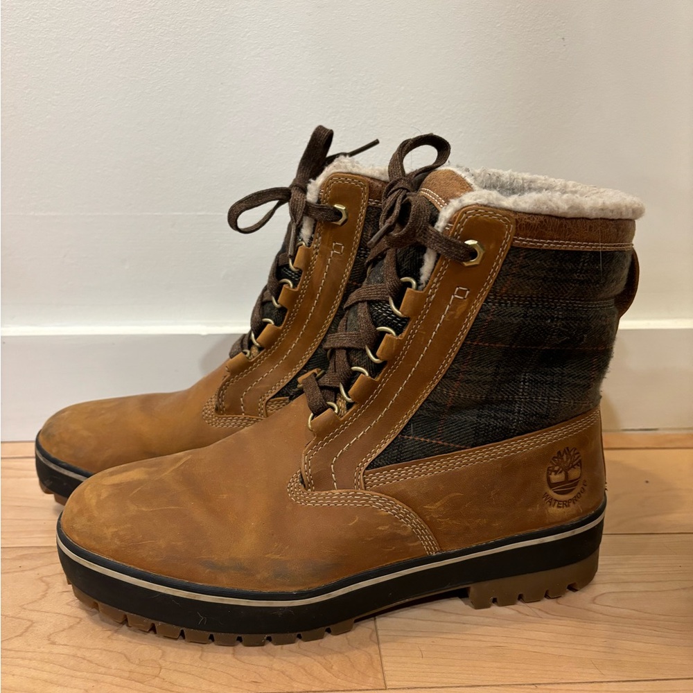 Timberland Men's Spruce Mountain Waterproof Warm Lined Boot, Size 9.5